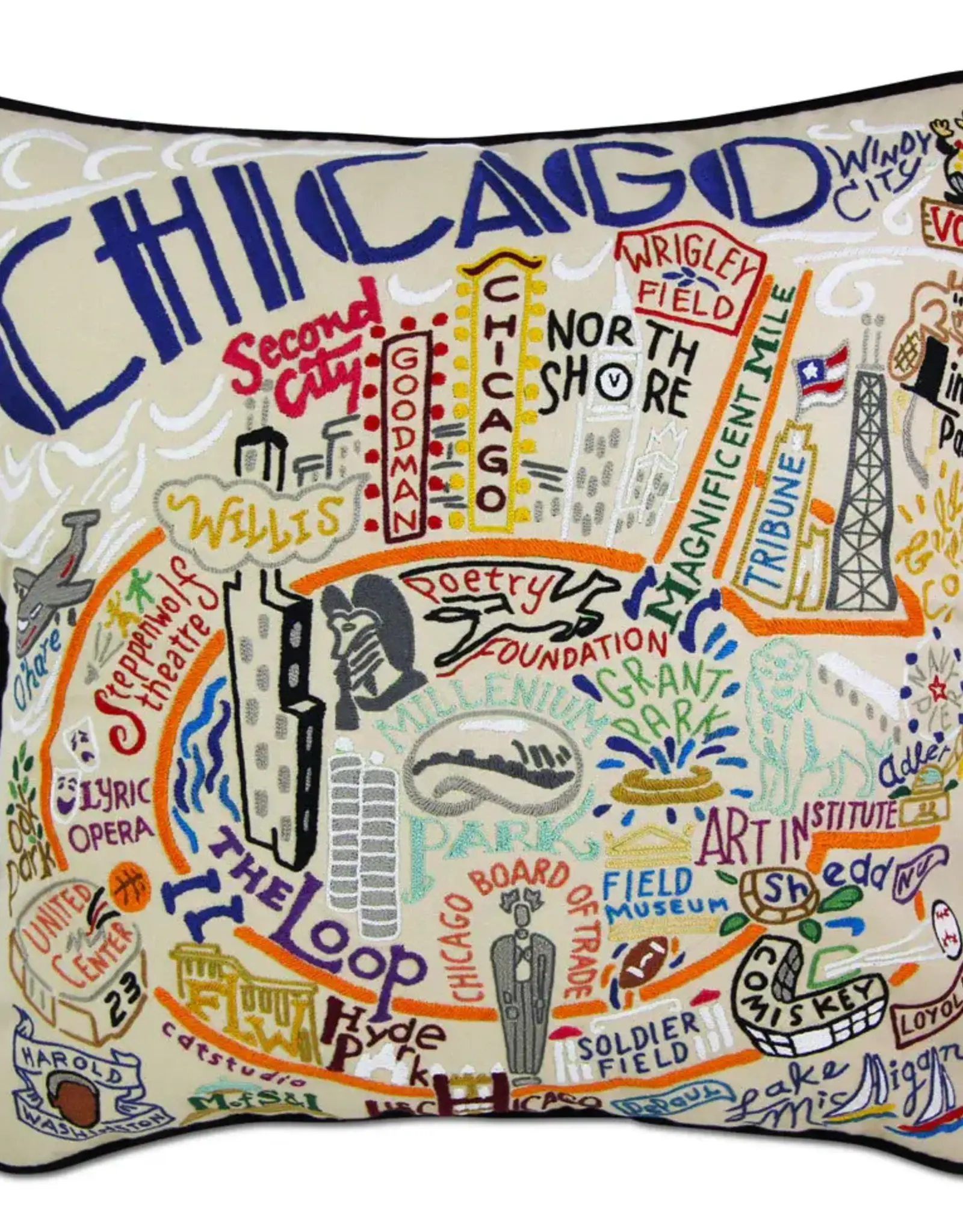 Catstudio Chicago Pillow