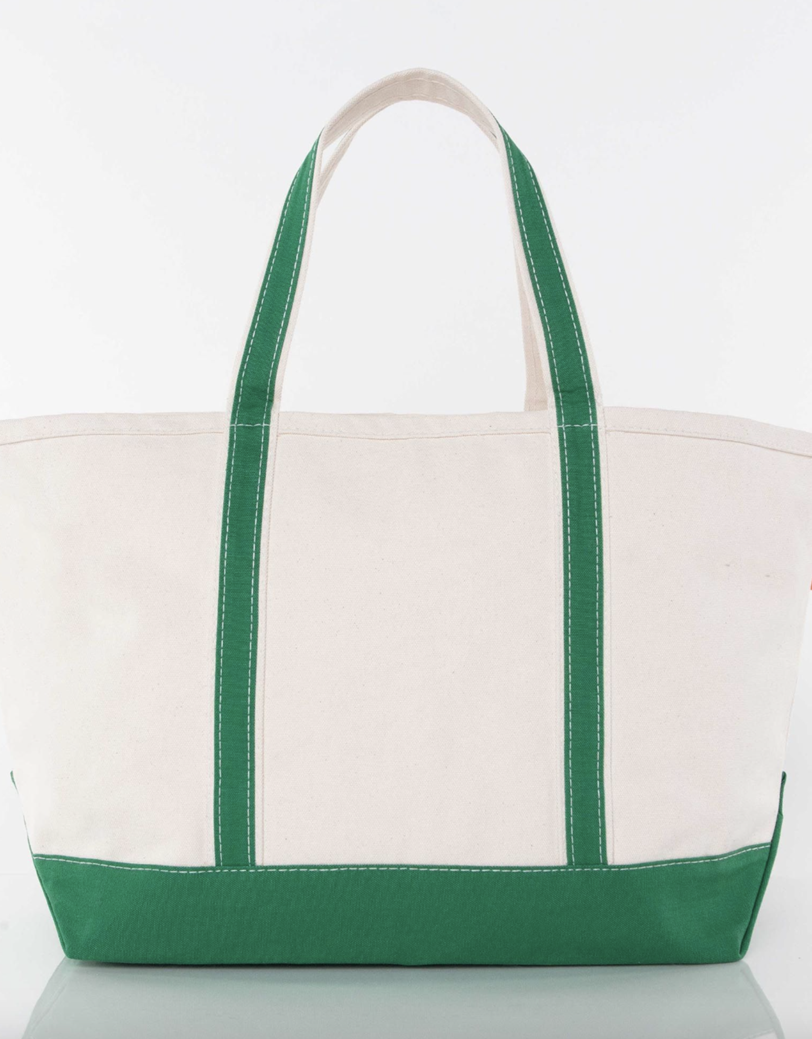CB Station Large Canvas Tote Emerald