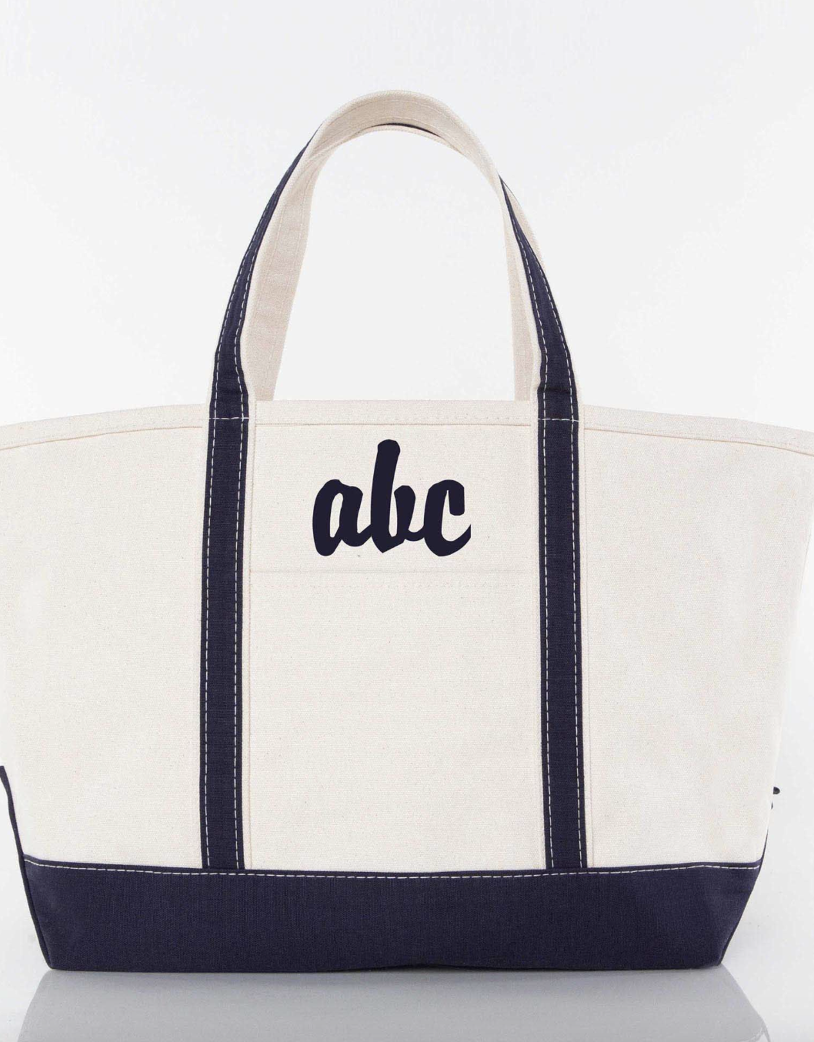 CB Station Large Canvas Tote Navy