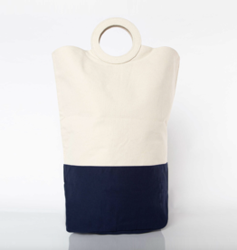 CB Station Laundry Hamper Canvas Navy xx