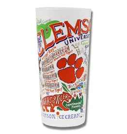 Catstudio Clemson Univ Drinking Glass Set of 2