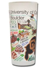 Catstudio Boulder Univ of Colorado  Glass Set of 2