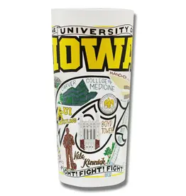 Catstudio Iowa Univ of Drinking Glass Set of 2