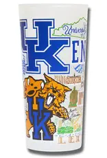 Catstudio Kentucky  Univ of Drinking Glass Set of 2
