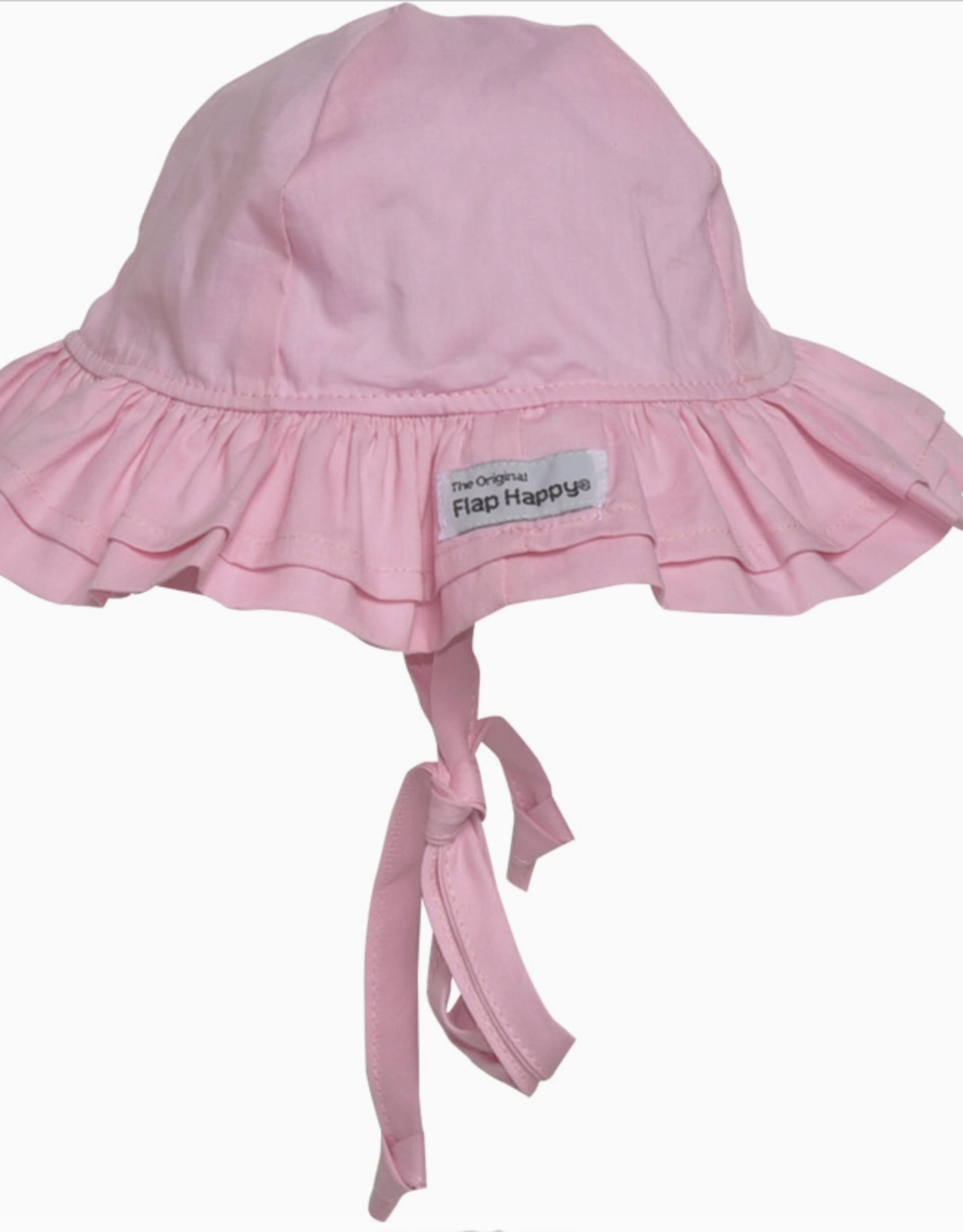 Flap Happy Double Ruffle Sun Hat Pastel Pink