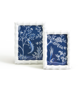 White High Gloss Bamboo Frame 5x7