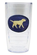 Smather's & Branson Tervis Tumbler Yellow Lab Walking Needlepoint