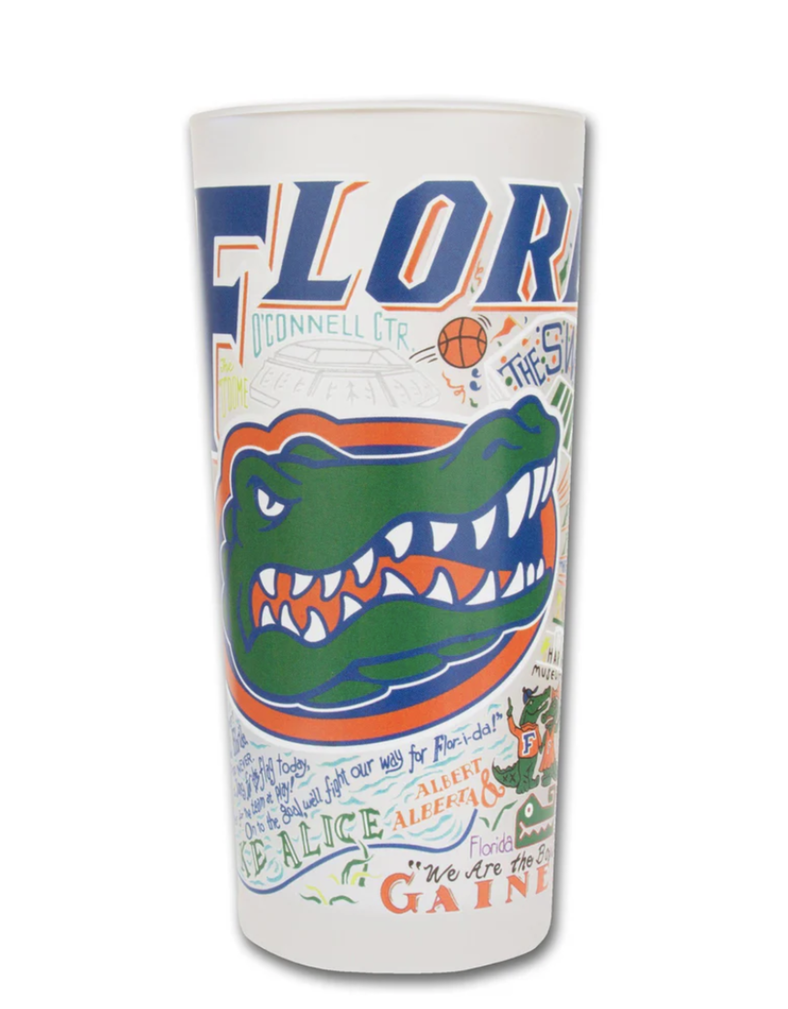 Catstudio Florida Univ of Drinking Glass Set of 2