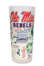 Catstudio Ole Miss, Univ of MS Drinking Glass Set of 2