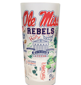 Catstudio Ole Miss, Univ of MS Drinking Glass Set of 2