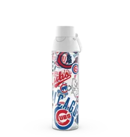 Tervis Tumbler 24oz Water Bottle Cubs All Over