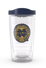 Tervis Tumbler 16oz/lid Notre Dame Seal