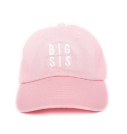 Big Sis Hat Pink 1-4 year