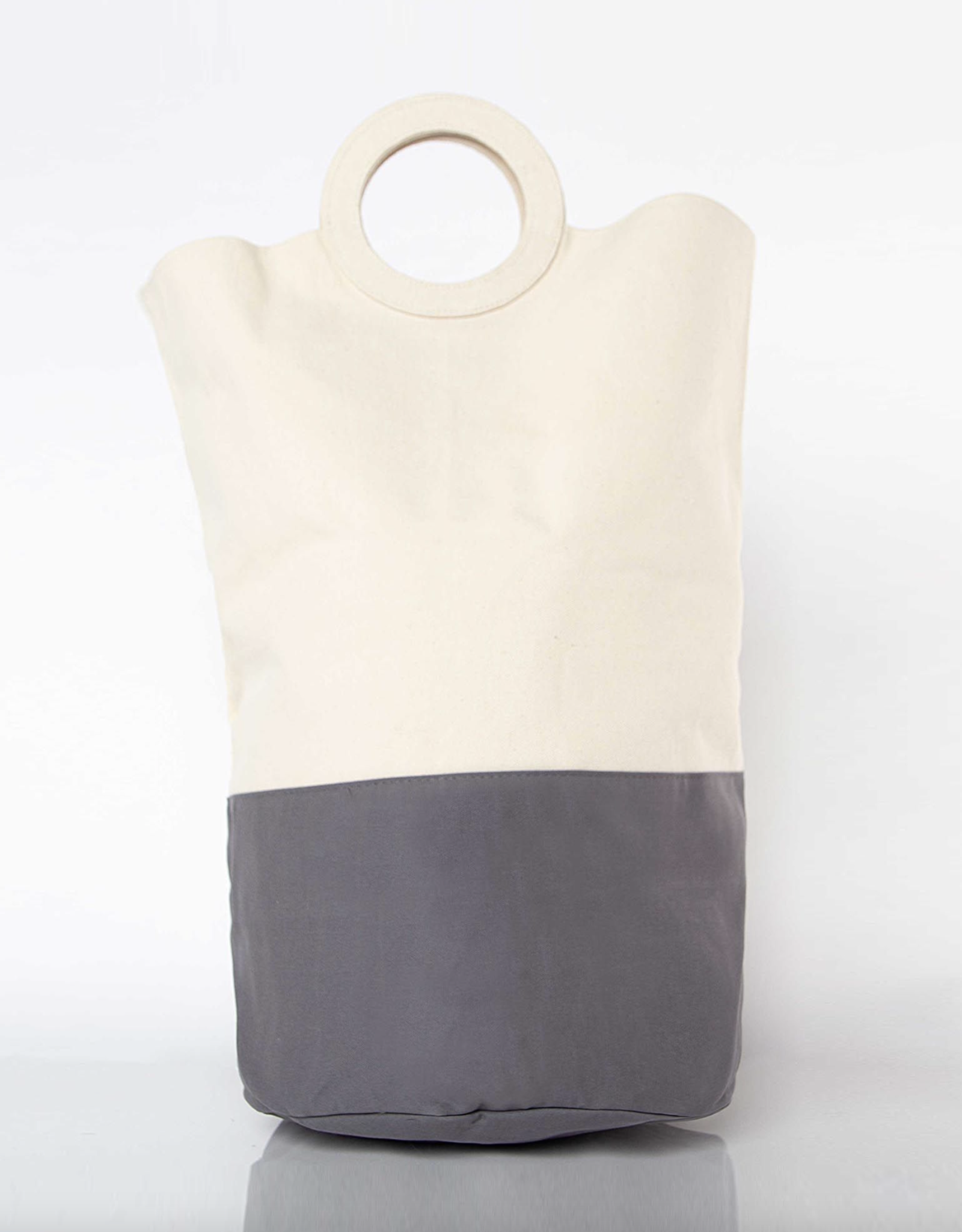 CB Station Laundry Hamper Canvas Grey