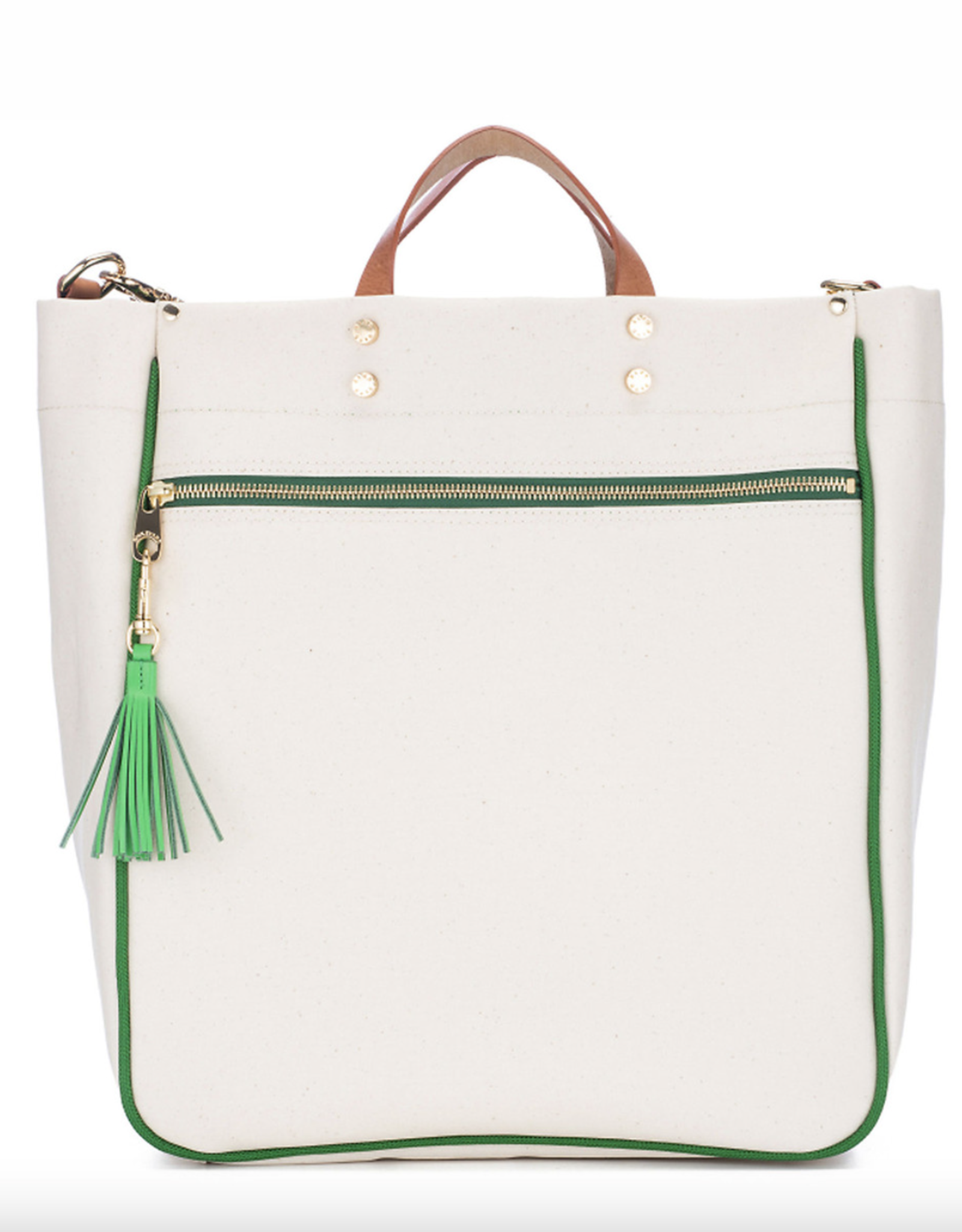 Boulevard Parker Tote Canvas Grass