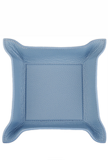 Boulevard Perry Sky Leather Valet Tray