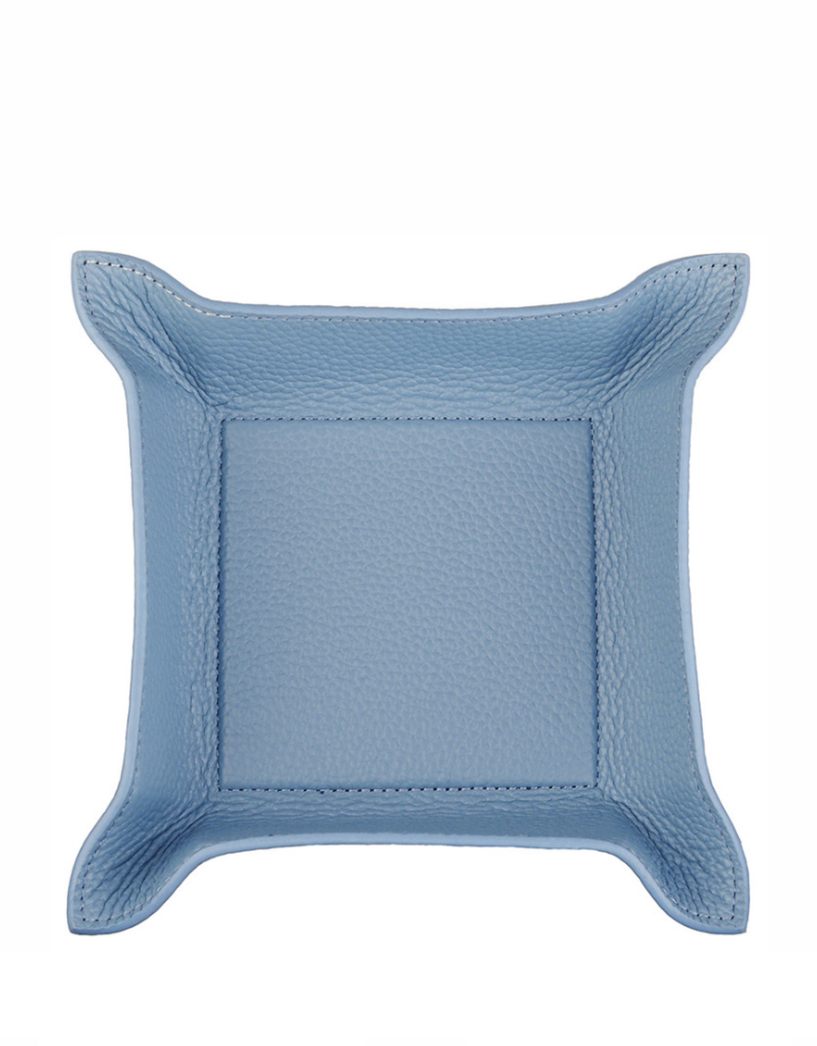 Boulevard Perry Sky Leather Valet Tray