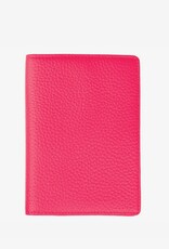 Boulevard Tommy Leather Passport Case Strawberry