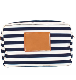 Boulevard Winnie Large Pouch Navy Stripe