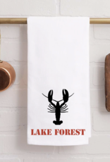 Rustic Marlin Tea Towel Lobster Lake Forest