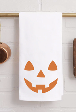 Rustic Marlin Tea Towel Jack-o-Lantern