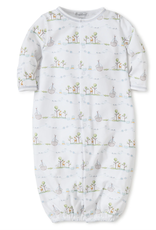 Kissy Kissy Convertible Gown Noah's Print Blue