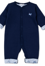 Kissy Kissy Playsuit Reversible Sky-High Planes