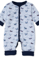 Kissy Kissy Playsuit Reversible Sky-High Planes