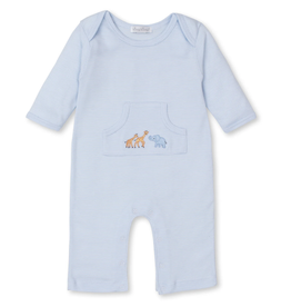 Kissy Kissy Playsuit Jungle Oasis Blue Stripes