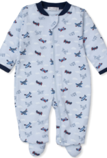 Kissy Kissy Footie w/zip Sky-High Planes