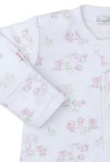 Kissy Kissy Footie w/zip Forest Fun