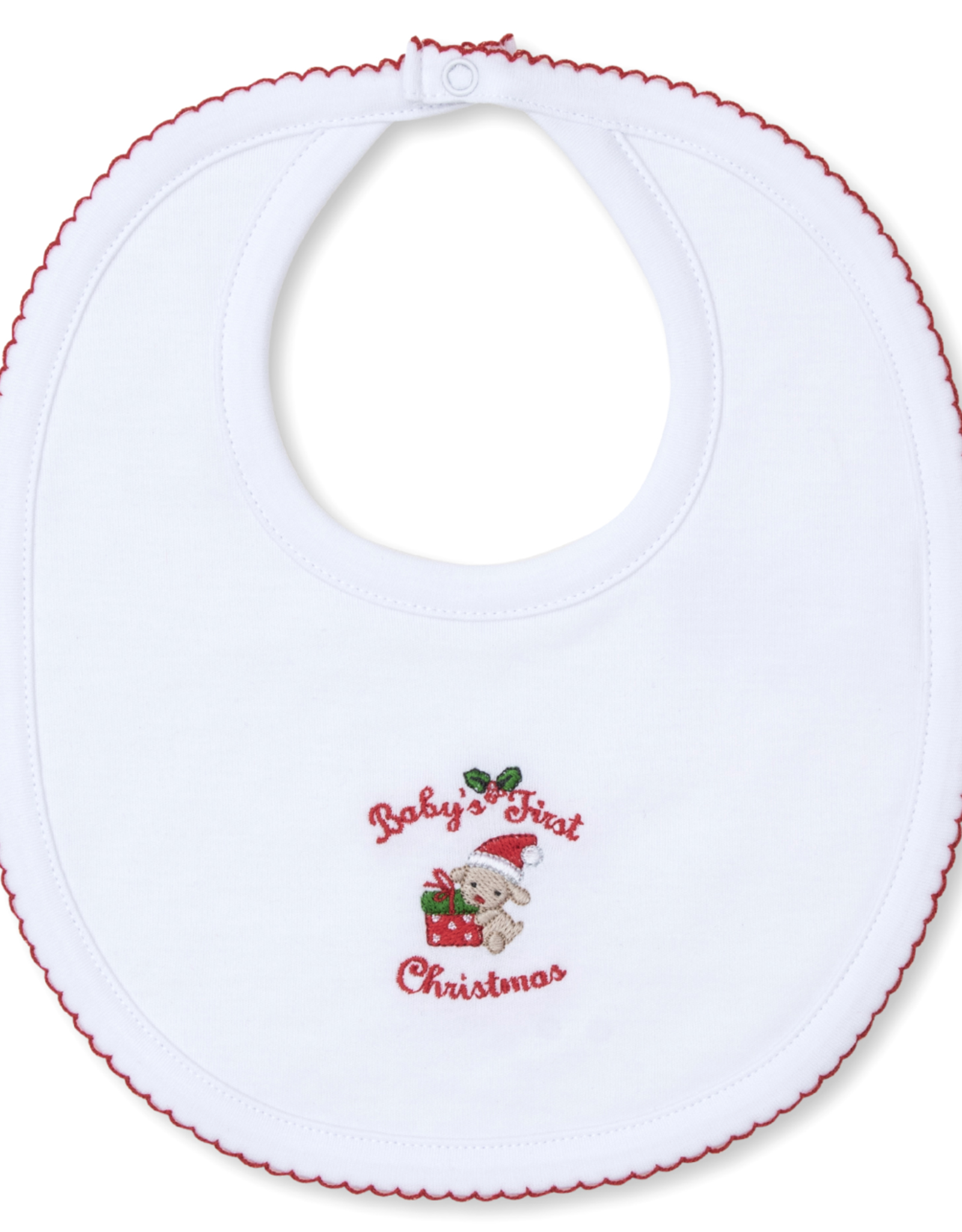 Kissy Kissy Baby's First Christmas Bib