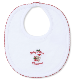 Kissy Kissy Baby's First Christmas Bib