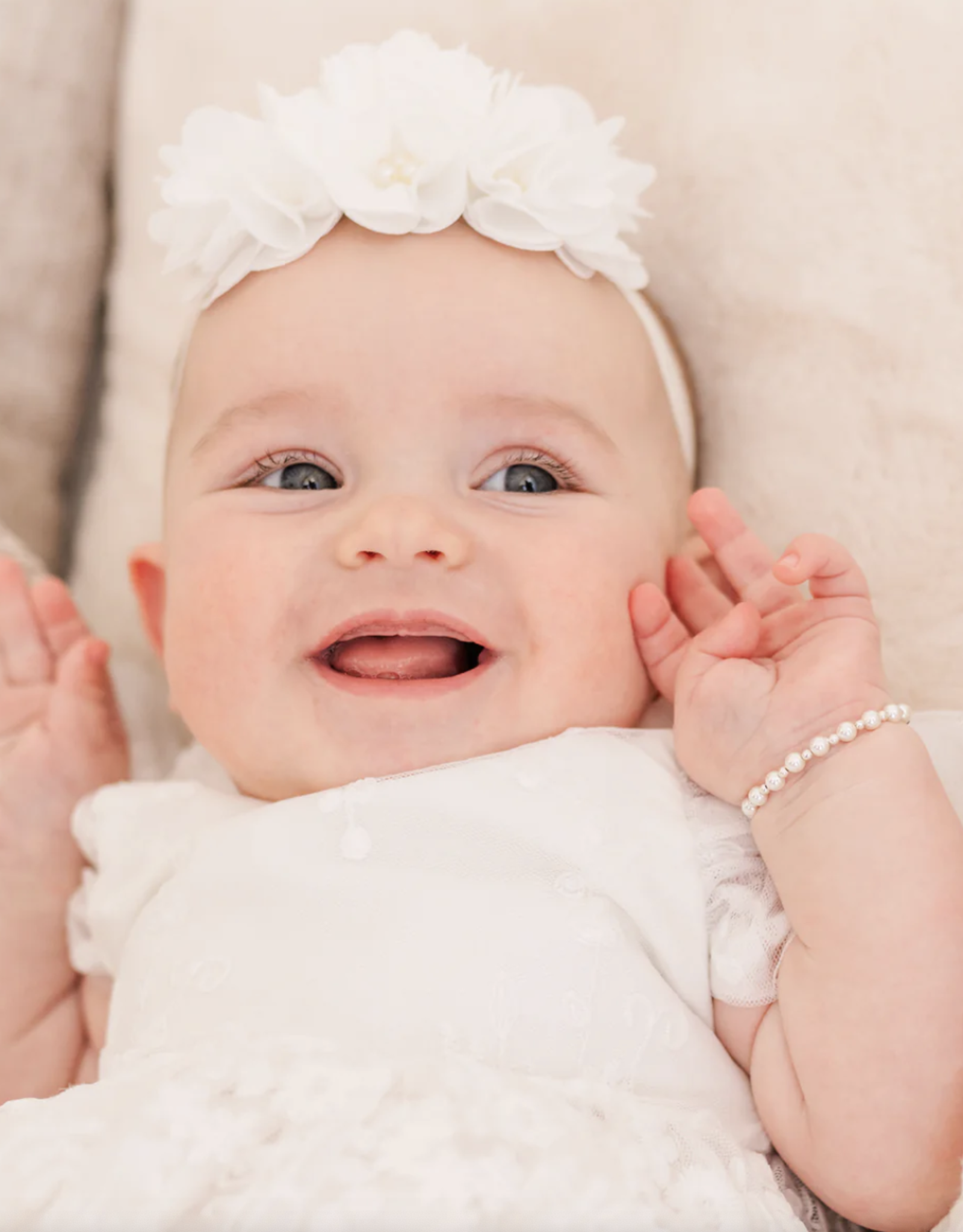 Cherished Moments Kaitlyn Sterling Cross Bracelet 1-5yr