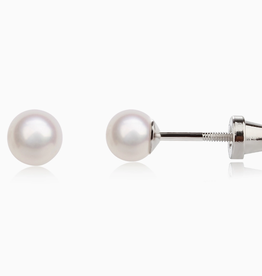 Cherished Moments Earrings Pearl Silver xx