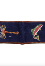 Smather's & Branson Bi-Fold Wallet Trout & Fly
