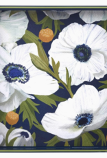Rockflowerpaper Anemone Poppy 15 Inch Square Tray