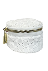 Mint Mini Button Bag White Eyelot xx