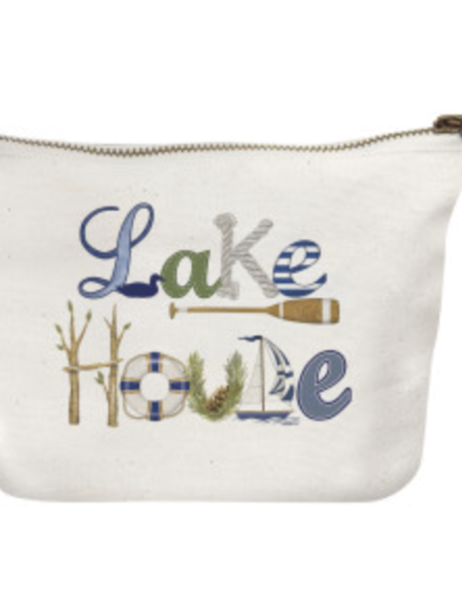 Mary Lake Thompson Lake House Canvas Pouch