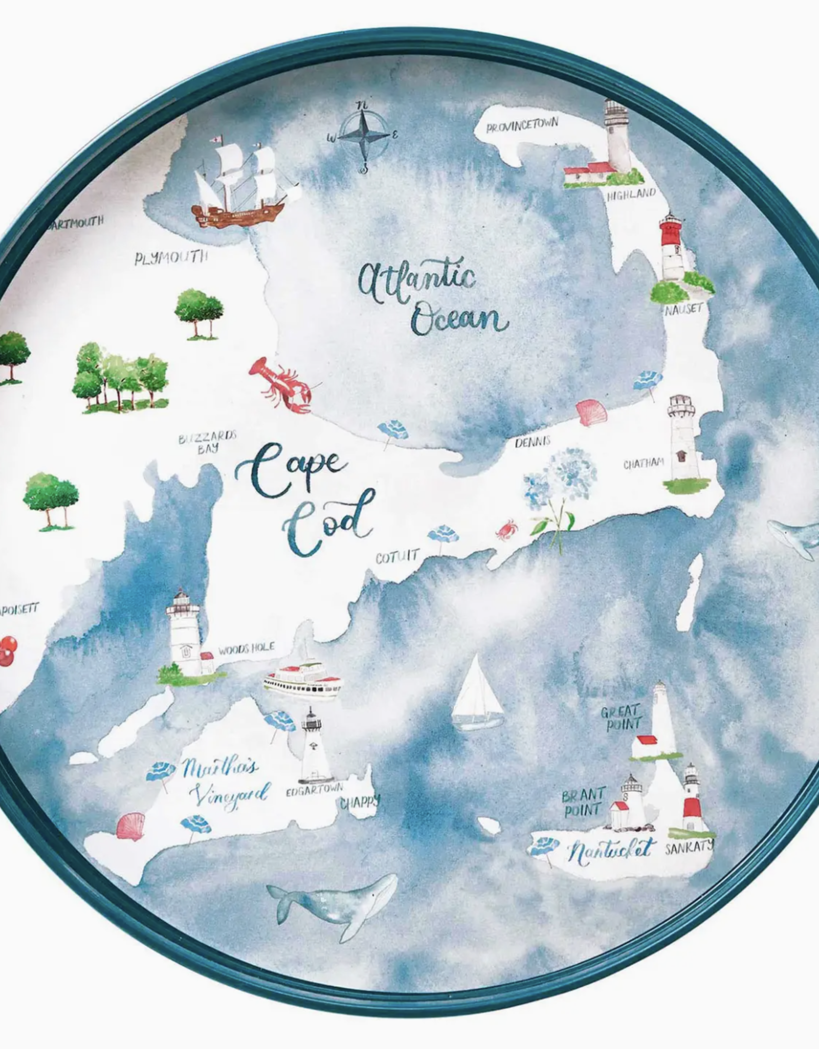 Rockflowerpaper Tray Cape and Islands