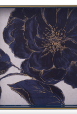 Rockflowerpaper Tray Indigo Garden 15 square"