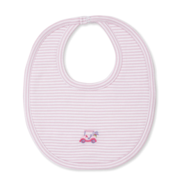 Kissy Kissy Pink Stripe Golf Bib xx