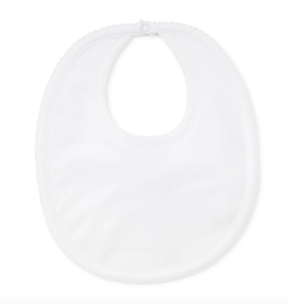 Kissy Kissy Basic Bib White