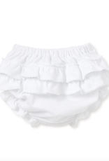 Kissy Kissy White Ruffle Diaper Cover