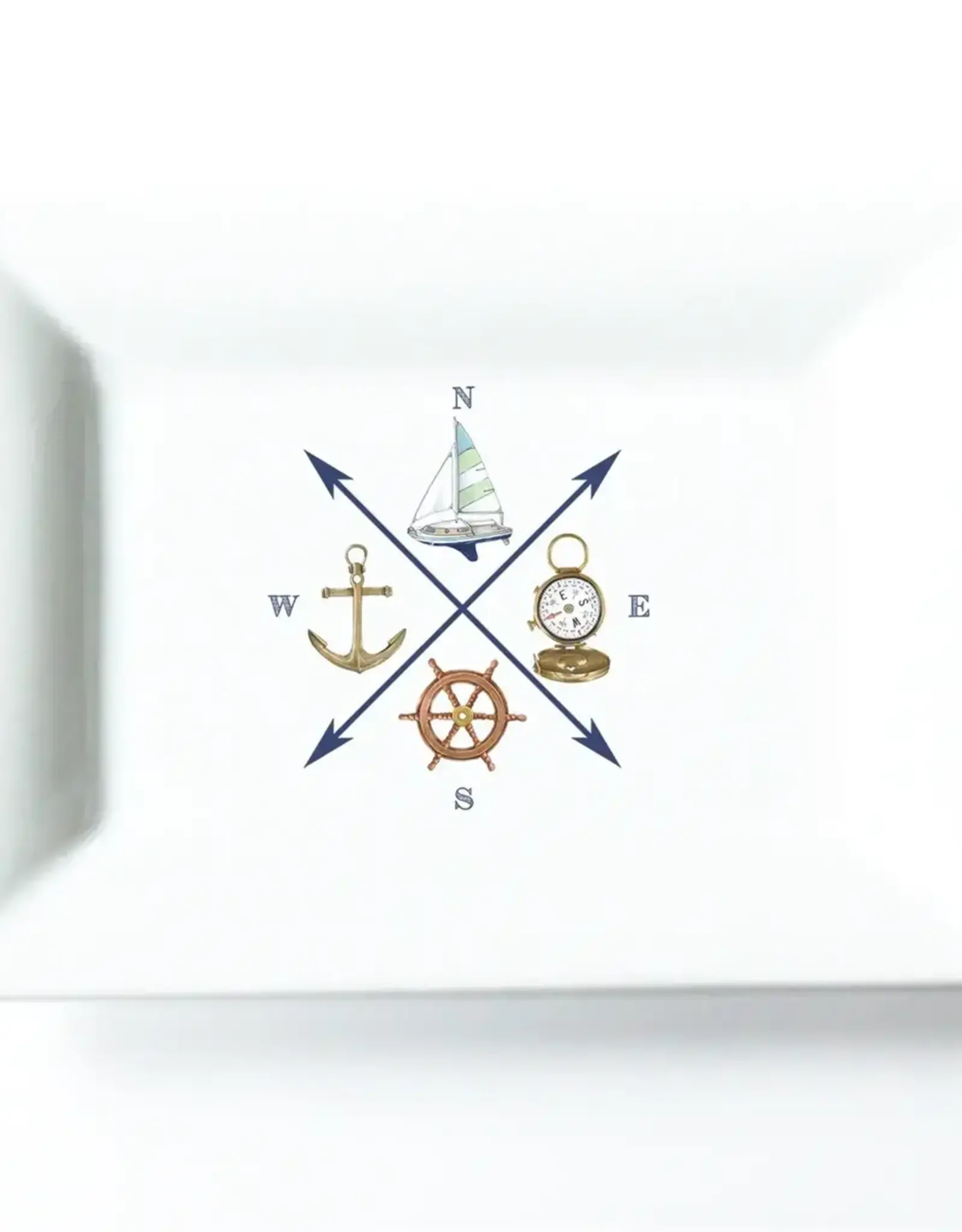 Dishique Sailing Crest Mini Dish