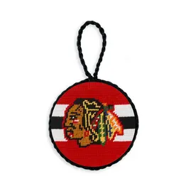 Smather's & Branson Christmas Ornament Blackhawks