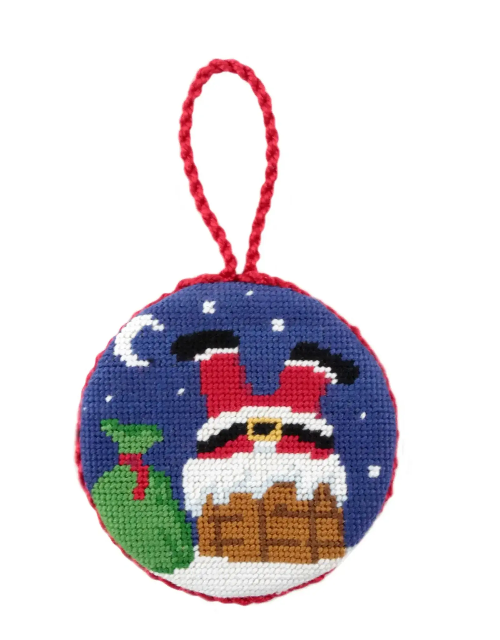 Smather's & Branson Christmas Ornament Chimney Santa