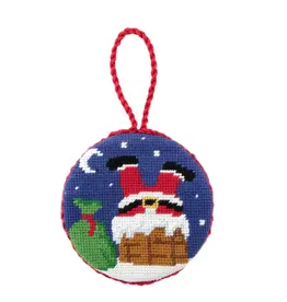 Smather's & Branson Christmas Ornament Chimney Santa