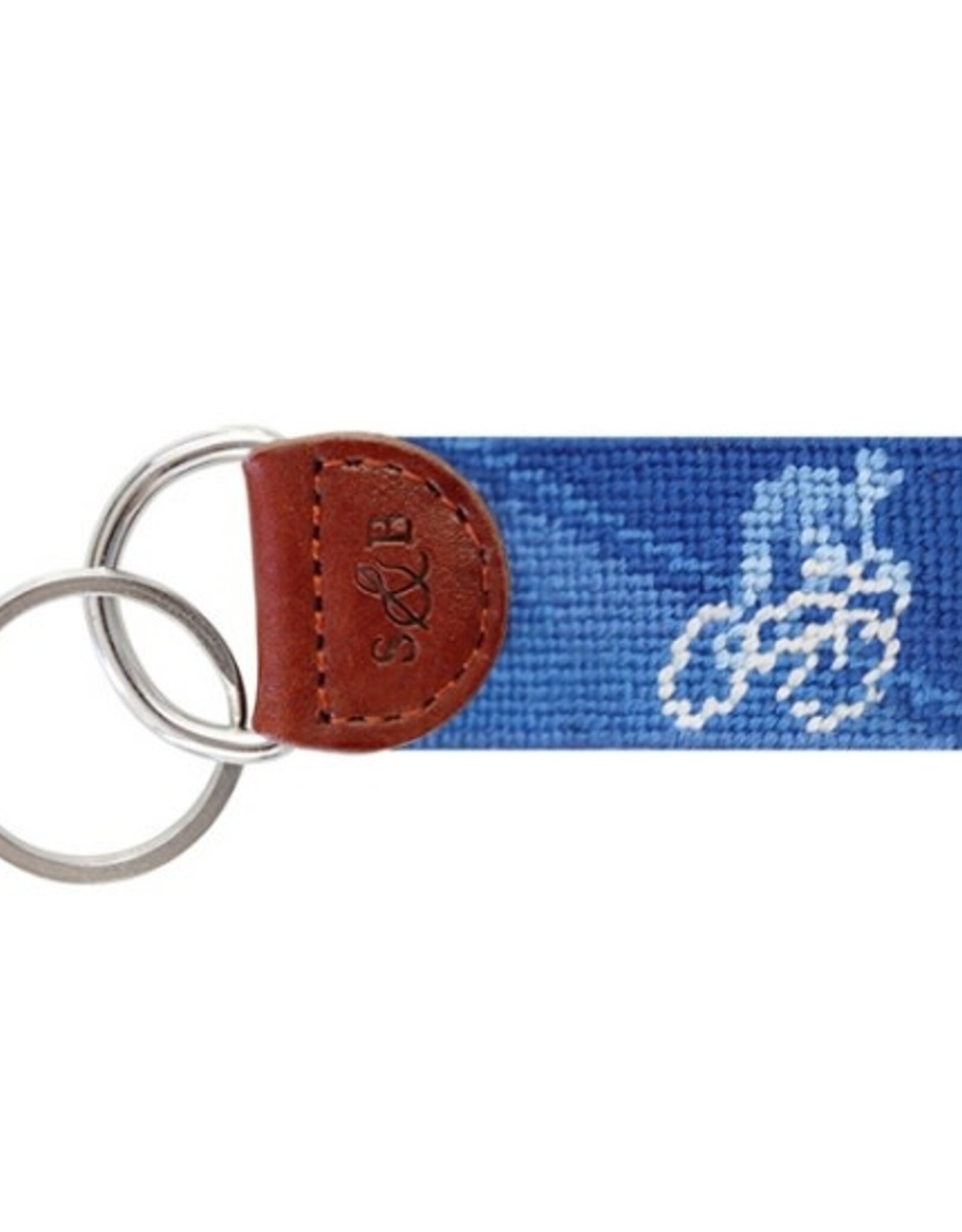 Smather's & Branson Key Fob Retro Cyclist