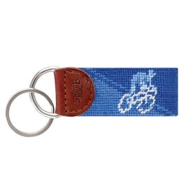 Smather's & Branson Key Fob Retro Cyclist